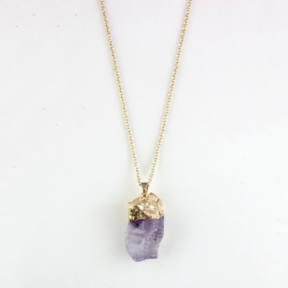 amethyst necklace
